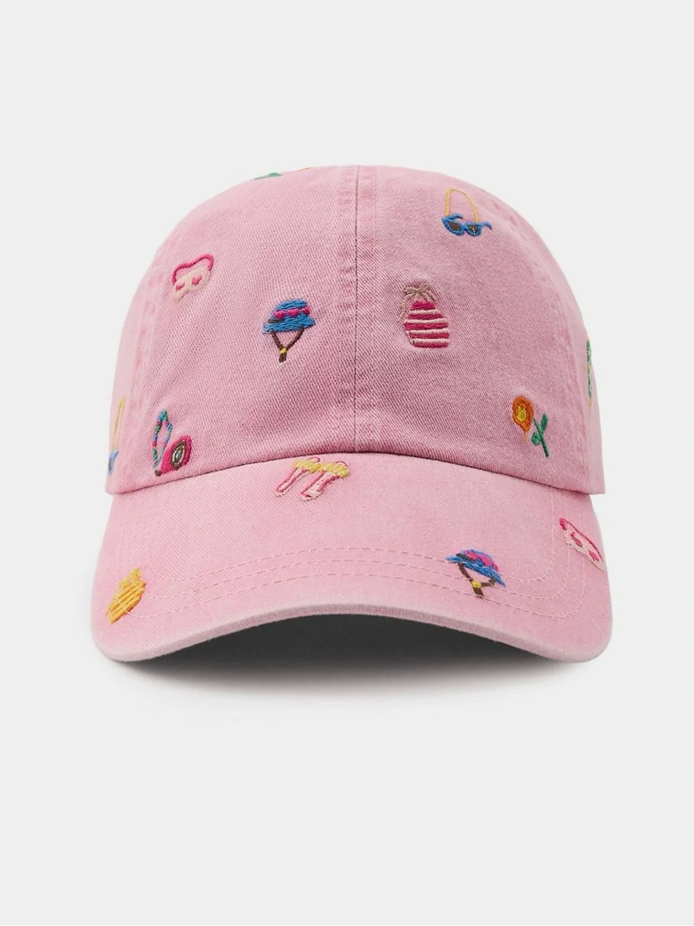Zara 100% cotton embroidery cap , adjustable